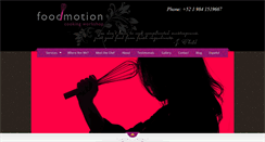Desktop Screenshot of foodmotionmexico.com